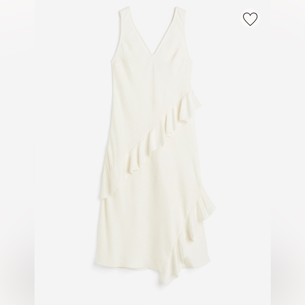 HM Flounce Detail Dress NWT